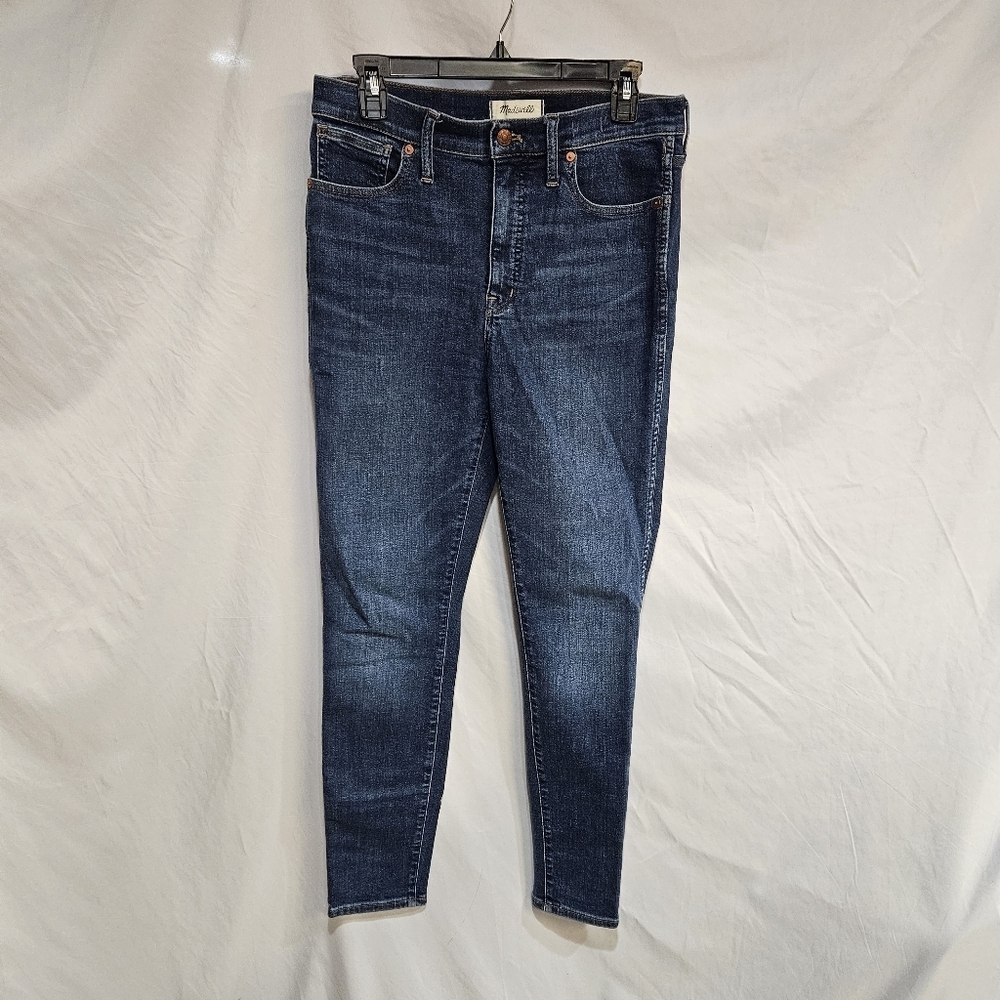 Madewell 10" High Rise Skinny Blue Jeans Size 29